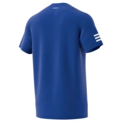 Adidas Men's 3 Stripes Club Top (Blue/White) 6 Adidas Men's 3 Stripes Club Top (Blue/White) -Racquet Equipment Store H34690 APP virtual back white