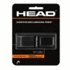 Head Contour Cushion Pro Replacement Grip (Black) 1 Head Contour Cushion Pro Replacement Grip (Black) -Racquet Equipment Store HEAD Contour Cushion Pro Replacement Grip Black