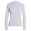 Adidas Women's Long Sleeve Top (Purple) 1 Adidas Women's Long Sleeve Top (Purple) -Racquet Equipment Store HM4252 2 APPAREL Photography FrontCenterView transparent