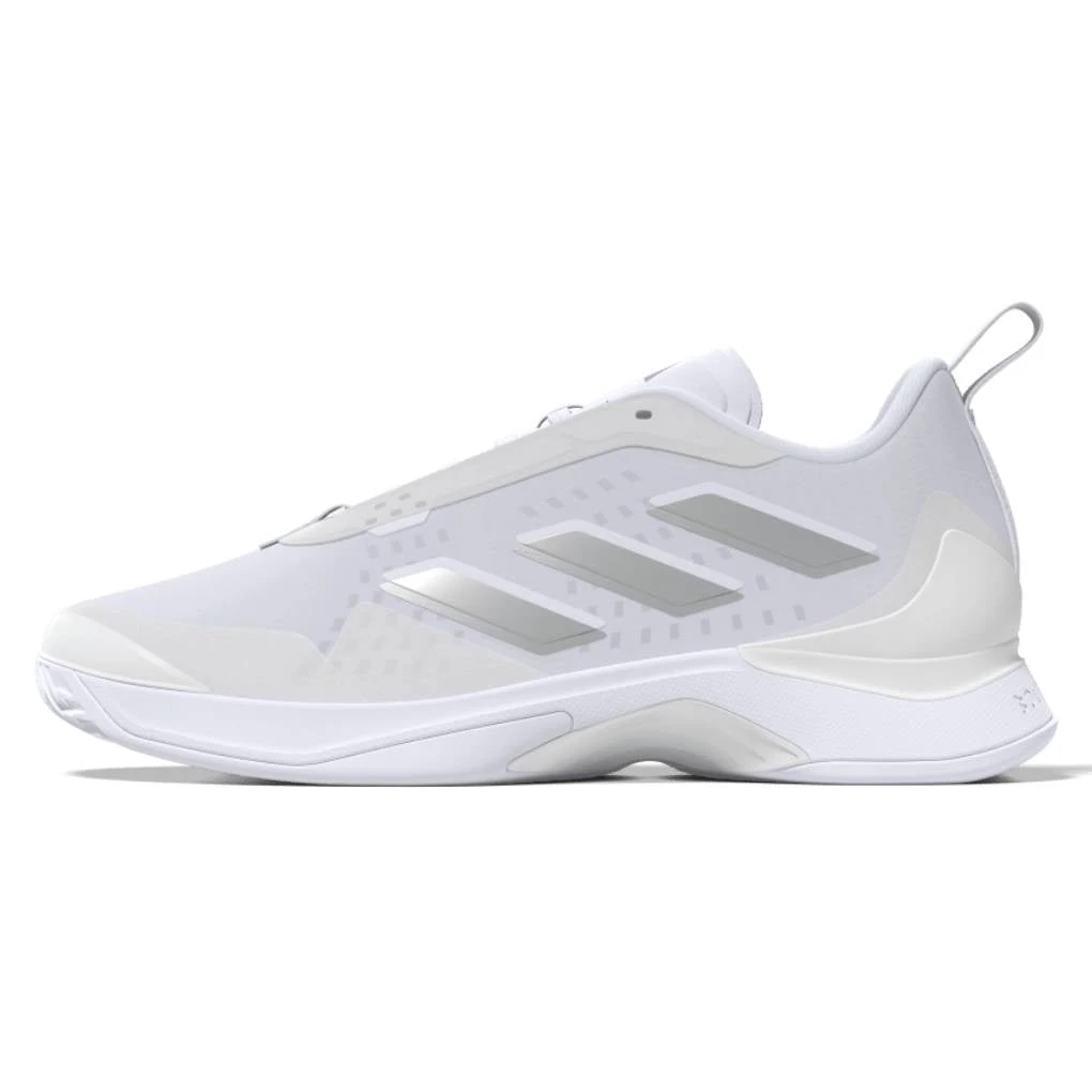 adidas Avacourt Women's Tennis Shoe (White) Adidas Avacourt Women's Tennis Shoe (White) -Racquet Equipment Store HQ8404 4 FOOTWEAR 3D Rendering SideLateralView transparent 1