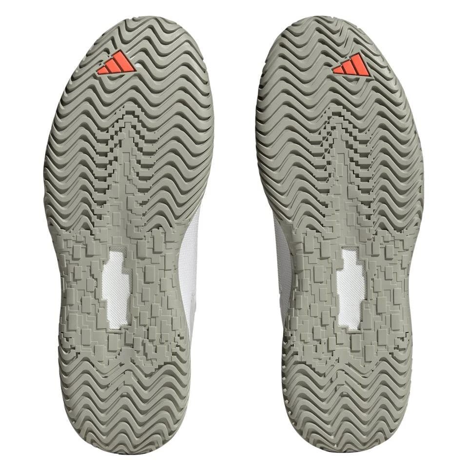 adidas SoleMatch Control Men's Tennis Shoe (White/Black) Adidas SoleMatch Control Men's Tennis Shoe (White/Black) -Racquet Equipment Store HQ8436 4 FOOTWEAR Photography BottomView transparent