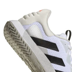 Adidas SoleMatch Control Men's Tennis Shoe (White/Black) 7 Adidas SoleMatch Control Men's Tennis Shoe (White/Black) -Racquet Equipment Store HQ8436 8 FOOTWEAR Photography DetailView1 transparent