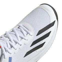 Adidas Courtflash Speed Men's Tennis Shoe (White/Black) -Racquet Equipment Store HQ8481 8 FOOTWEAR Photography DetailView1 transparent