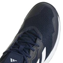 Adidas CourtJam Control Men's Tennis Shoe (Navy/White) -Racquet Equipment Store HQ8808 9 FOOTWEAR Photography DetailView2 transparent