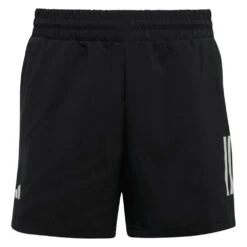 Adidas Boy's 3 Stripe Club Shorts (Black)