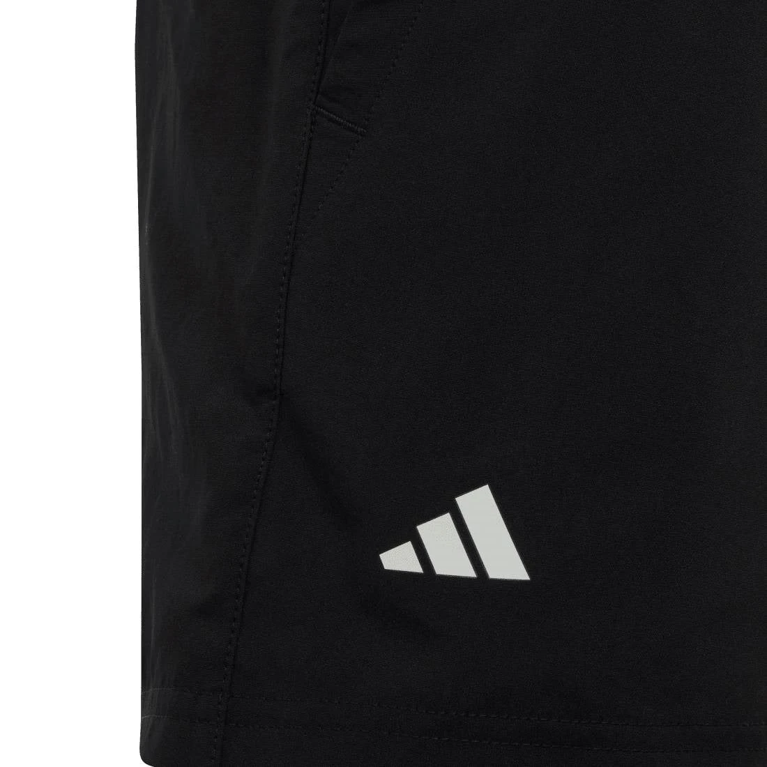 adidas Boy's 3 Stripe Club Shorts (Black) Adidas Boy's 3 Stripe Club Shorts (Black) -Racquet Equipment Store HR4236 6 APPAREL Photography DetailView3 transparent