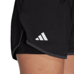 Adidas Women's Club Shorts (Black) 5 Adidas Women's Club Shorts (Black) -Racquet Equipment Store HT7194 7 APPAREL OnModel DetailView1 transparent