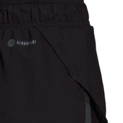 Adidas Women's Club Shorts (Black) 7 Adidas Women's Club Shorts (Black) -Racquet Equipment Store HT7194 8 APPAREL OnModel DetailView2 transparent