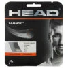 Head Hawk 18/1.20 Tennis String (Silver) 2 Head Hawk 18/1.20 Tennis String (Silver) -Racquet Equipment Store Head Hawk 18 Tennis String grey