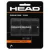 Head Prestige Pro Overgrip 3 Pack (Black) -Racquet Equipment Store Head Prestige Pro Overgrips blk