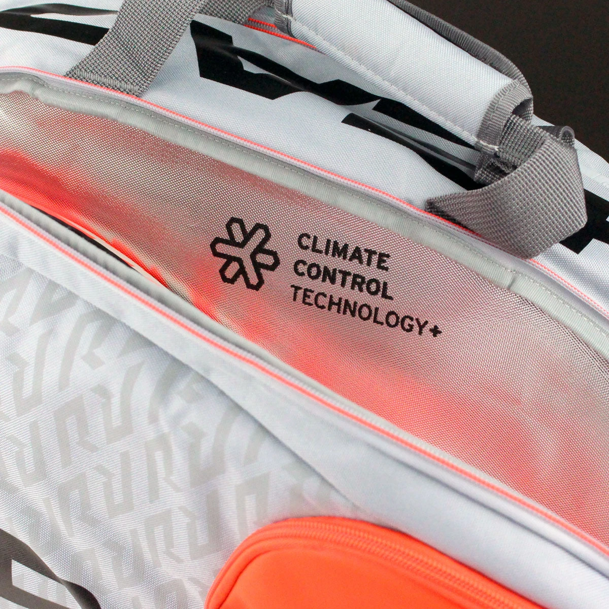 Head Radical Supercombi 9 Pack Racquet Bag (Grey/Orange) Head Radical Supercombi 9 Pack Racquet Bag (Grey/Orange) -Racquet Equipment Store IMG 2928