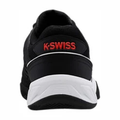 K-Swiss BigShot Light 4 Men's Tennis Shoe (Black/White/Red) -Racquet Equipment Store K SwissBigShotLight4Black4