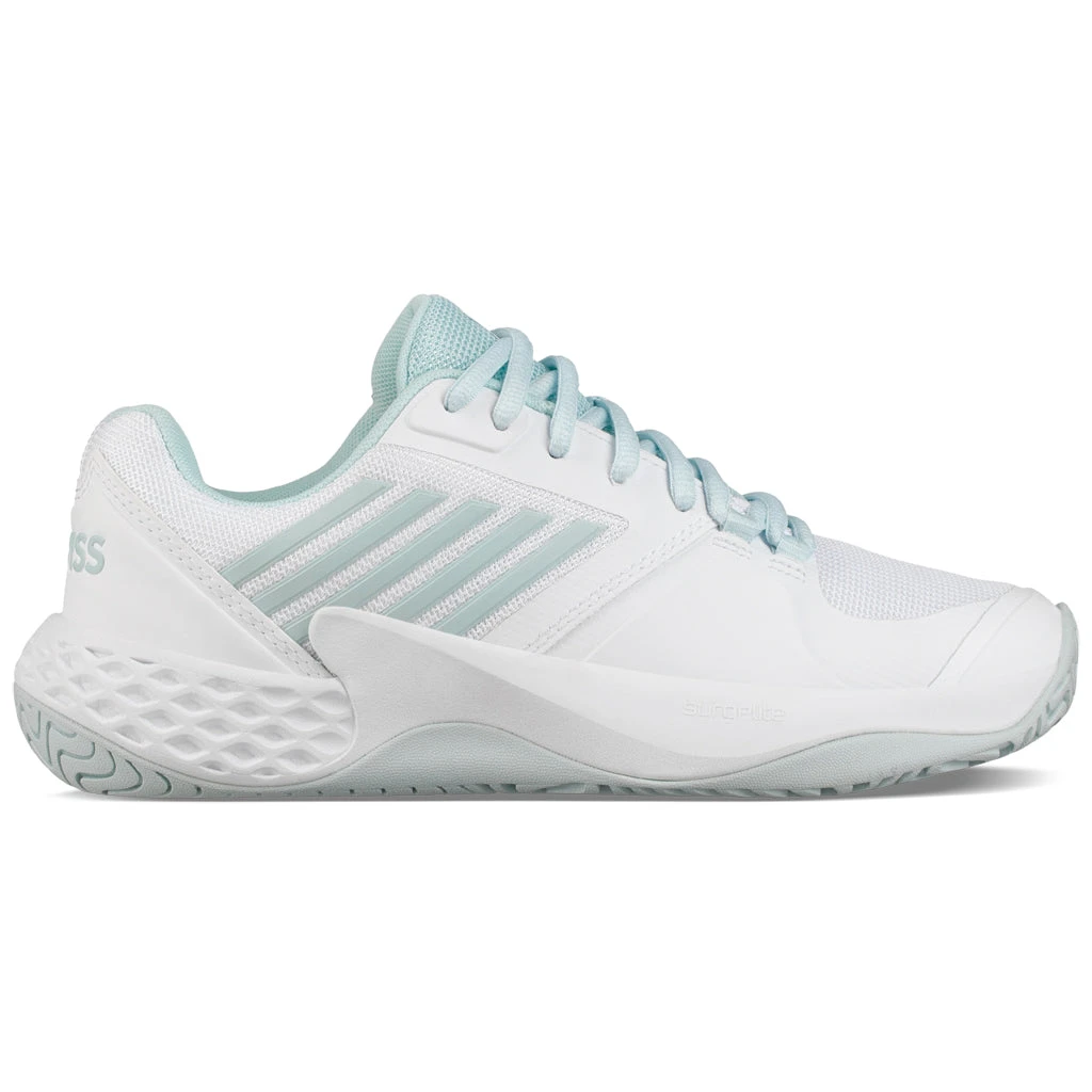 K-Swiss Aero Court Women's Tennis Shoe (Pastel/Black/White) K-Swiss Aero Court Women's Tennis Shoe (Pastel/Black/White) -Racquet Equipment Store K96134 475 A