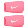 Nike Tennis Premier Doublewide Wristband (Pink Gaze/White) 1 Nike Tennis Premier Doublewide Wristband (Pink Gaze/White) -Racquet Equipment Store N.000.2466 676 P 1A5A7LR