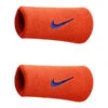 Nike Swoosh Doublewide Wristbands 2 Pack (Orange/Navy) -Racquet Equipment Store NikeSwooshWristbandsDoublewide TeamOrange CollegeNavy 600x e26d1b87 1217 4bc1 9051 a07a8305e265