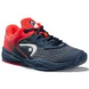 Head Sprint 3.0 Junior Tennis Shoe (Midnight Navy/Neon Red) -Racquet Equipment Store Presentation Sprint3.0JuniorMNNRMidnightNavyNeonRed3