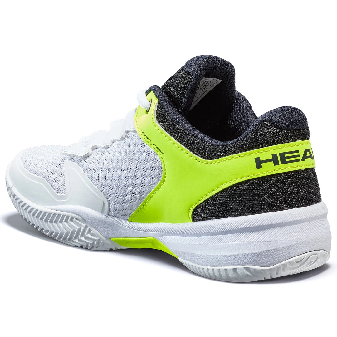 Head Sprint 3.0 Junior Tennis Shoe (White/Yellow) Head Sprint 3.0 Junior Tennis Shoe (White/Yellow) -Racquet Equipment Store Presentation Sprint3.0JuniorWHNYWhiteNeonYellow4