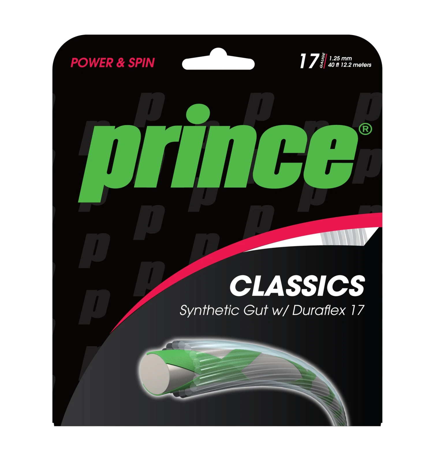 Prince Synthetic Gut 17/1.25 Duraflex Tennis String (Gold) Prince Synthetic Gut 17/1.25 Duraflex Tennis String (Gold) -Racquet Equipment Store Prince Synthetic Gut with Duraflex 17 Gauge Tennis String 17eb09a0 80eb 41c3 bebe 762f5df823f9
