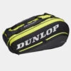 Dunlop SX Performance Thermo 8 Pack Racquet Bag (Black/Yellow) -Racquet Equipment Store SX Performance 8 Racket Thermo Bag lrg V1