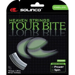 Solinco Tour Bite 16/1.30 Tennis String (Silver)