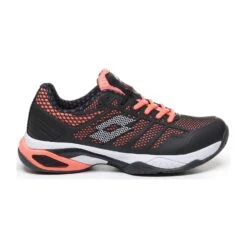 Lotto Viper Ultra IV Speed Women's Tennis Shoe (Black/Rose Pink) 5 Lotto Viper Ultra IV Speed Women's Tennis Shoe (Black/Rose Pink) -Racquet Equipment Store T6435 01 unq11094