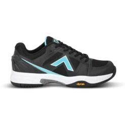 Tyrol Striker Pro V Women's Pickleball Shoe (Black/Teal)