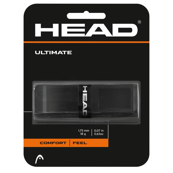 Head Ultimate Replacement Grip (Black) Head Ultimate Replacement Grip (Black) -Racquet Equipment Store Ultimare Replacement Grip Black