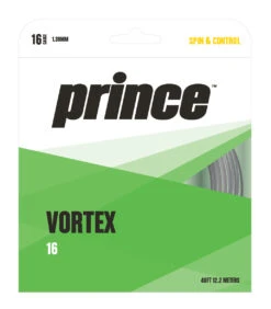 Prince Vortex 16/1.30 Tennis String (Black)
