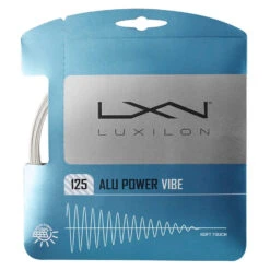 Luxilon ALU Power Vibe 16L/1.25 Tennis String (White)