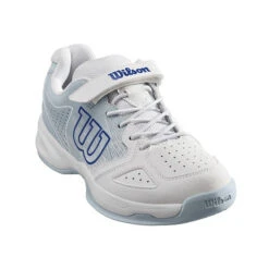 Wilson Stroke Junior Tennis Shoe (White/Blue) 5 Wilson Stroke Junior Tennis Shoe (White/Blue) -Racquet Equipment Store WRS324040 Jr Small 82627577 b5b6 4878 ad8f 456c3becc46c