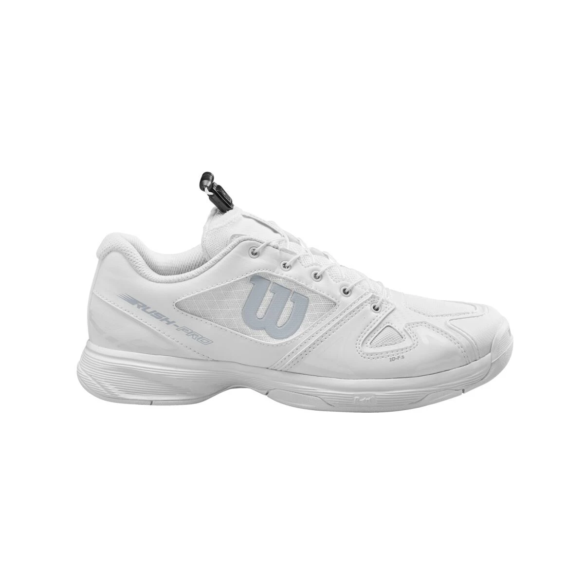 Wilson Rush Pro QL Junior Tennis Shoe (White) Wilson Rush Pro QL Junior Tennis Shoe (White) -Racquet Equipment Store WRS326220 1
