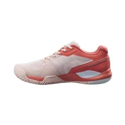Wilson Rush Pro 3.5 Women's Tennis Shoe (Tropical Peach/Hot Coral) -Racquet Equipment Store WRS327320 3 Rush Pro 35 Womens TropicalPeach HotCoral WH.png.cq5dam.web .1200.1200