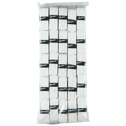 Wilson Pro Overgrip 50 Pack (White) Wilson Pro Overgrip 50 Pack (White) -Racquet Equipment Store Wilson ProOvergrip 50Pack RacquetGuys