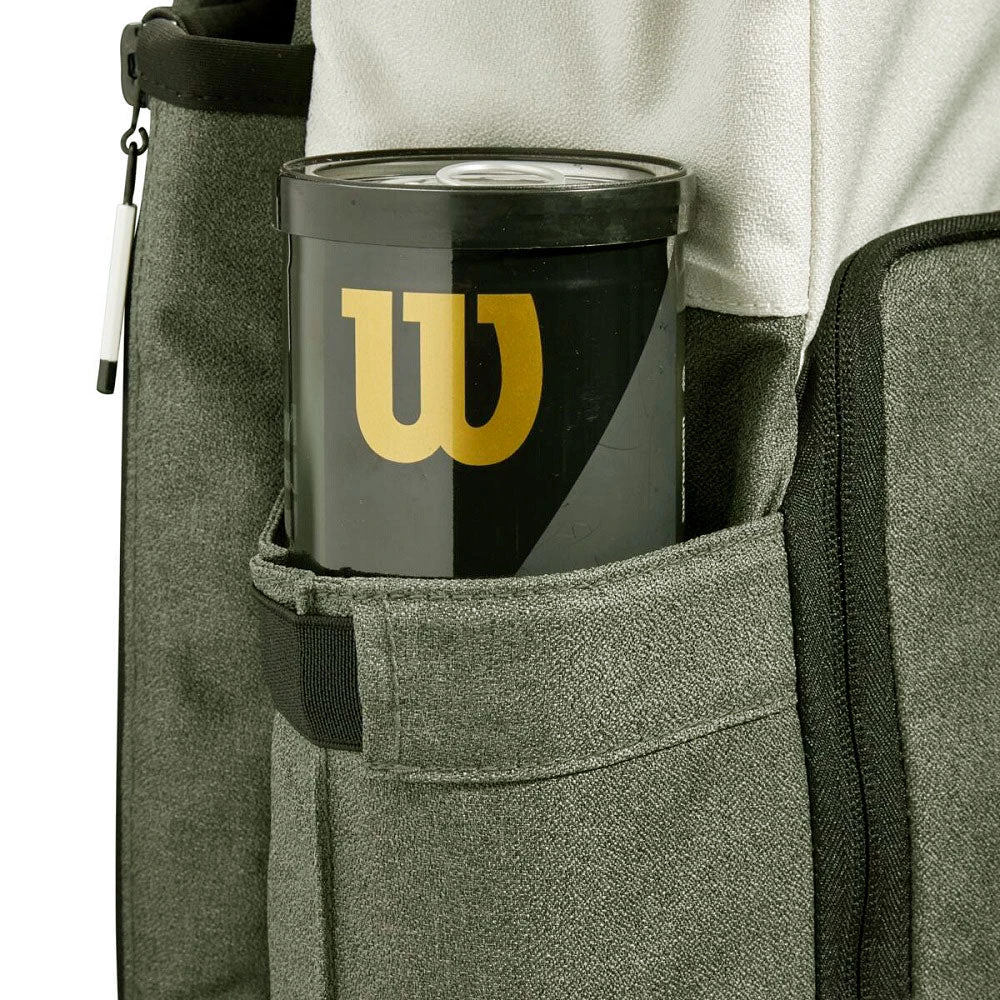 Wilson Women's Backpack Racquet Bag (Cream/Black/Forest) Wilson Women's Backpack Racquet Bag (Cream/Black/Forest) -Racquet Equipment Store Wilson WR8017401 Womens Backpack Cream ForestGreen 8 d3f2ece2 88e4 44ca b48f 3b0c20cfbd80