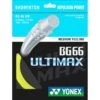 Yonex BG 66 Ultimax Badminton String (Yellow) -Racquet Equipment Store Yonex BG 66 Ultimax Badminton String yellow