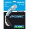 Yonex BG Aerosonic Badminton String (White) 2 Yonex BG Aerosonic Badminton String (White) -Racquet Equipment Store Yonex BG Aerosonic Badminton String white