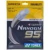 Yonex Nanogy BG 95 Badminton String (Silver) -Racquet Equipment Store Yonex Nanogy BG 95 Badminton String Silver