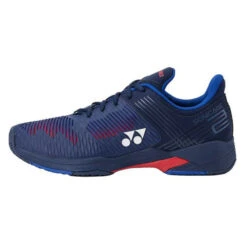 Yonex Power Cushion Sonicage 2 Wide Men's Tennis Shoe (Navy/Red) -Racquet Equipment Store Yonex sonicage2w 3