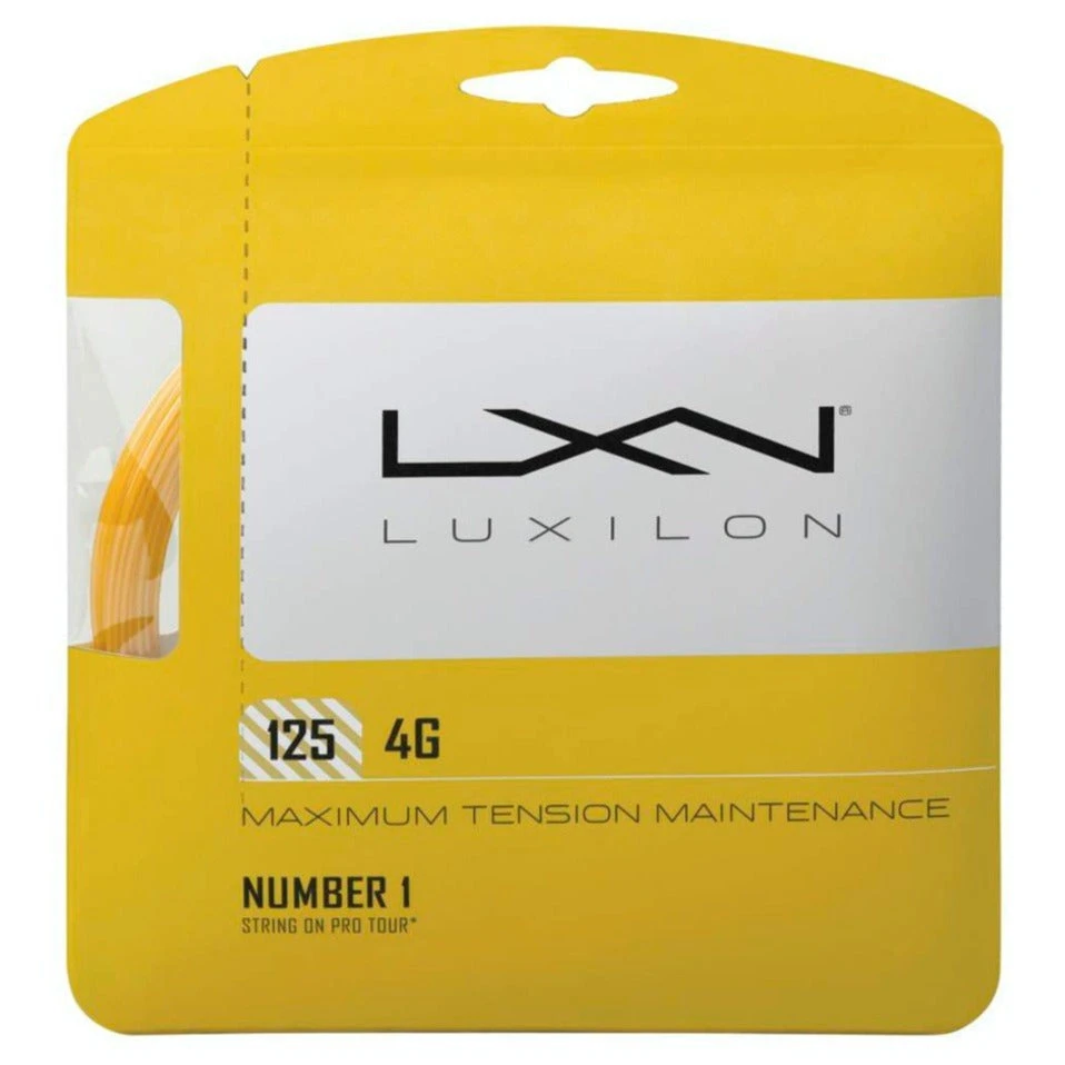 Luxilon 4G 16L/1.25 Tennis String (Gold) Luxilon 4G 16L/1.25 Tennis String (Gold) -Racquet Equipment Store cb8fd3a59bb73c117ad81cb9cea5198bc827ba37 wrz99 2731632 2