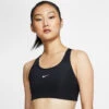 Nike Women's Dri-FIT Swoosh Medium Support 1 Piece Pad Sports Bra (Black/White) 1 Nike Women's Dri-FIT Swoosh Medium Support 1 Piece Pad Sports Bra (Black/White) -Racquet Equipment Store dri fit swoosh support 1 piece pad sports bra mx9N8j 2b039a21 04d6 46fe ae34 71afba74053c