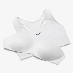 Nike Women's Dri-FIT Swoosh Medium Support 1 Piece Pad Sports Bra (White/Black) 6 Nike Women's Dri-FIT Swoosh Medium Support 1 Piece Pad Sports Bra (White/Black) -Racquet Equipment Store dri fit swoosh support 1 piece pad sports bra mx9N8j 6e5c250c fb79 4f15 804a 55cb63718b6d