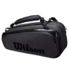 Wilson Pro Staff V13 Super Tour 9 Pack Racquet Bag (Black) 2 Wilson Pro Staff V13 Super Tour 9 Pack Racquet Bag (Black) -Racquet Equipment Store ef8ef465bfafc8990ea64e24ec8fd85e4ab388fc WR8010601 1 SUPER TOUR PRO STAFF 9PK BL v2