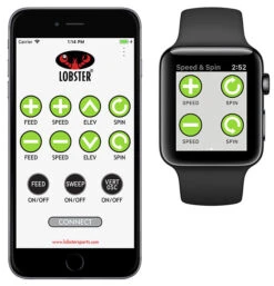 Lobster The Pickle 2 Pickleball Ball Machine + Elite 10 Apple Remote -Racquet Equipment Store elite10 apple remote