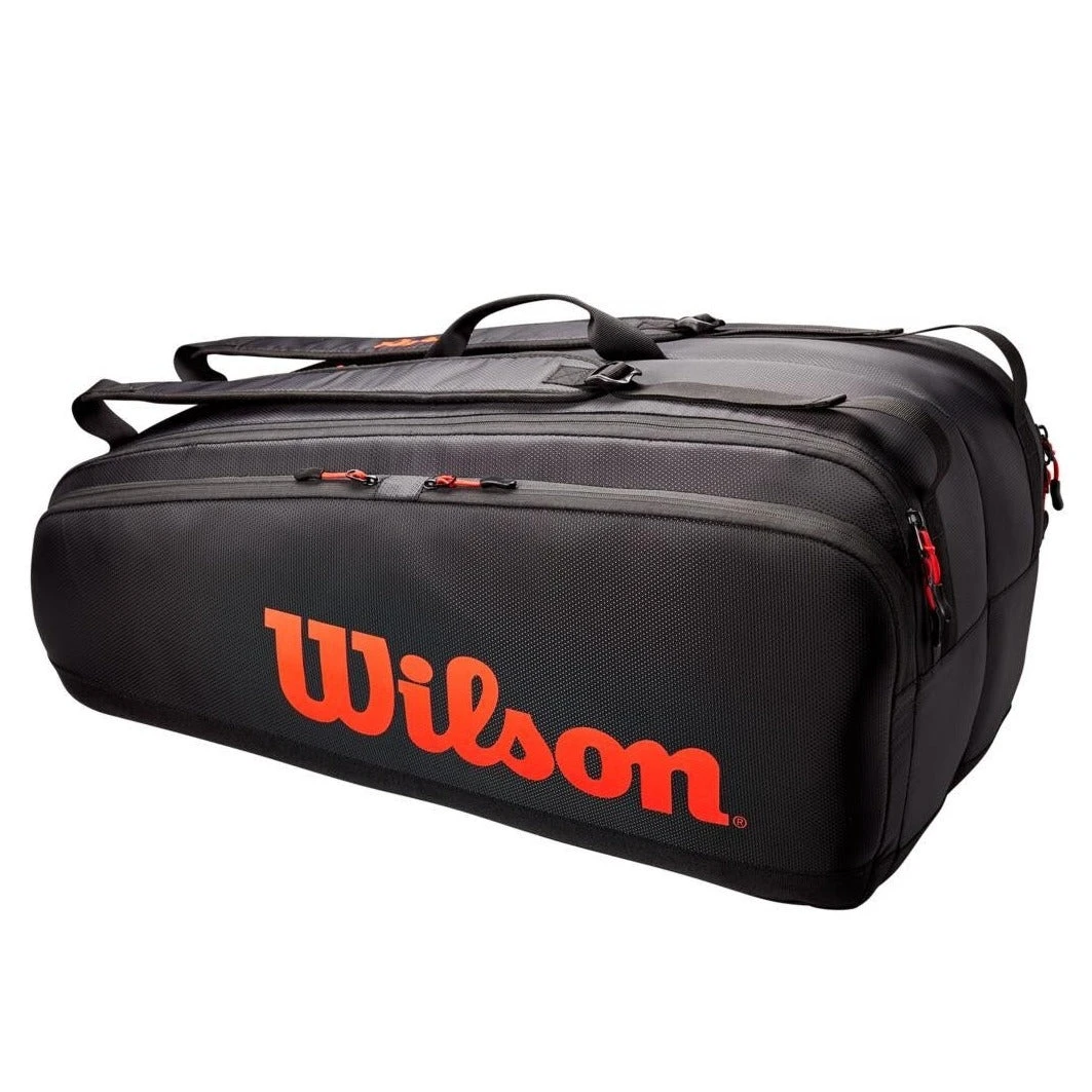 Wilson Tour 12 Pack Racquet Bag (Black/Red) Wilson Tour 12 Pack Racquet Bag (Black/Red) -Racquet Equipment Store fdac93c9098278520838118a47a335b14a98725b WR8011201 0 Tour 12PK BL RD new