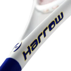 Harrow Vapor Ultralite (White/Royal/Yellow) -Racquet Equipment Store harrow vapor ultralight squash racquet white royal yellow 4