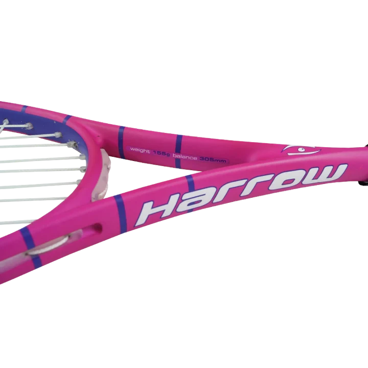 Harrow Junior Pink/Purple Squash Racquet Harrow Junior Pink/Purple Squash Racquet -Racquet Equipment Store harrowjrpink1