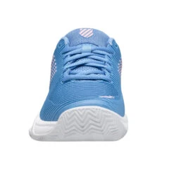 K-Swiss Hypercourt Express 2 Clay Court HB Women's Tennis Shoe (Blue/Pink) -Racquet Equipment Store k swiss Hypercourt Express 2 All Court Women s Tennis Shoe Blue Pink K96614 454 Front