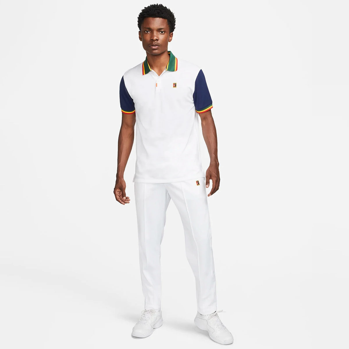 Nike Men's Heritage Suit Pant (White) Nike Men's Heritage Suit Pant (White) -Racquet Equipment Store nikecourt tennis trousers szHqpc 5