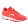 Head Revolt Pro 4.0 Women's Tennis Shoe (Coral/White) -Racquet Equipment Store revolt pro 4 0 women cowh