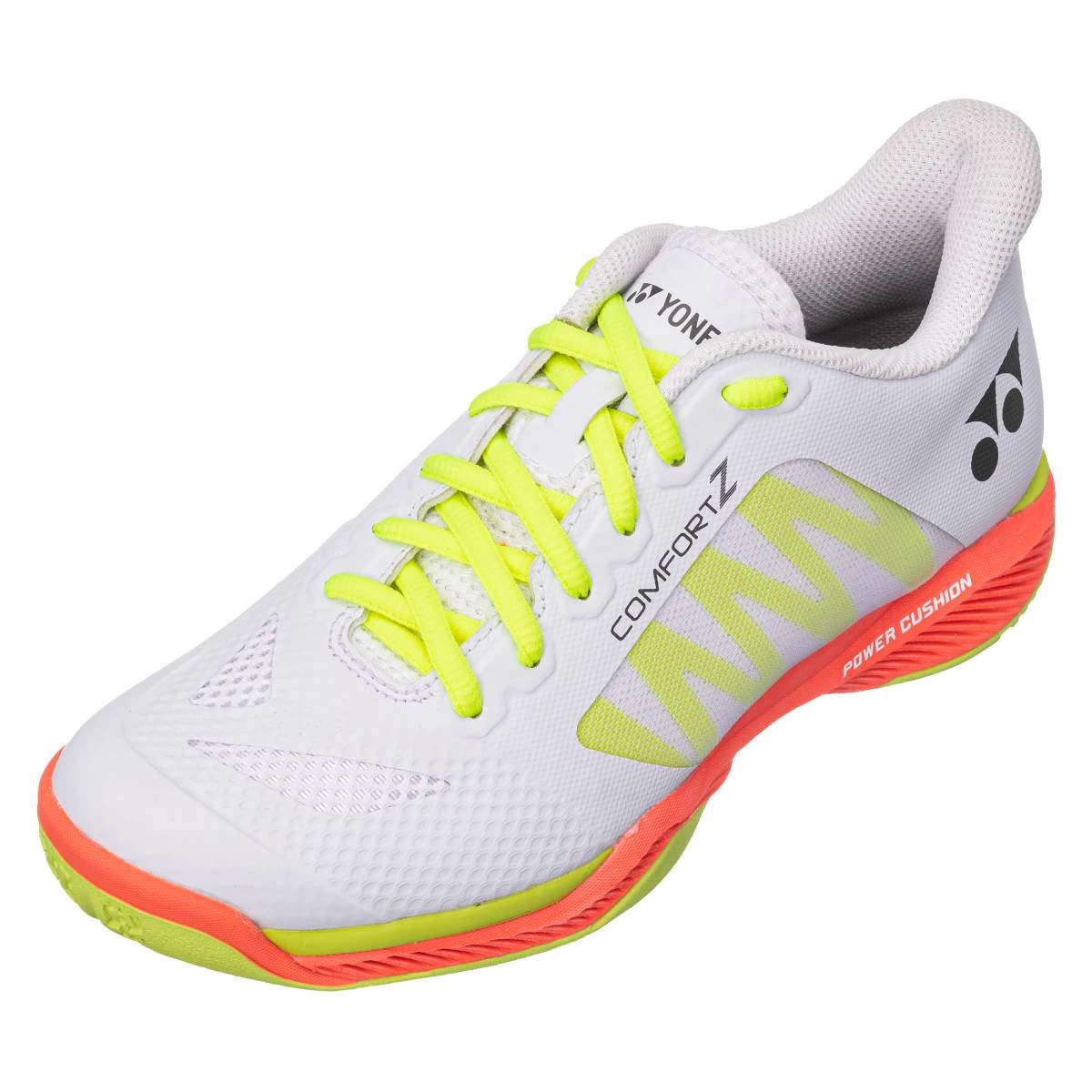 Yonex Power Cushion Comfort Z3 Women's Indoor Court Shoe (White) Yonex Power Cushion Comfort Z3 Women's Indoor Court Shoe (White) -Racquet Equipment Store shbcfz3lex 011 1